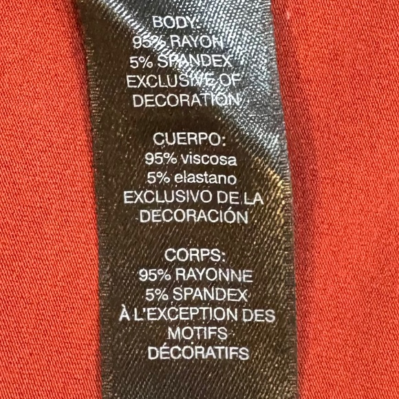 WHBM Flowing Tank Top Red Women's XS - Picture 6 of 8